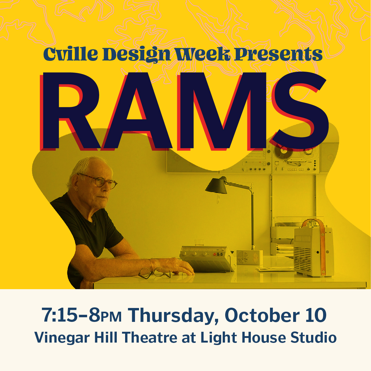 social post cville design week presents Rams